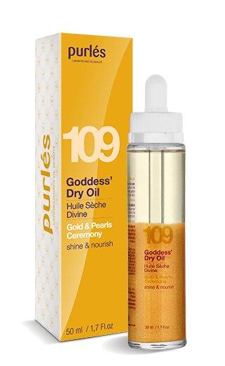 Sausas aliejus veidui ir kūnui Gold & Pearls Ceremony Goddess 50ml /Purles/ 109